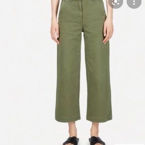 Everlane Straight-Leg Crop Pants